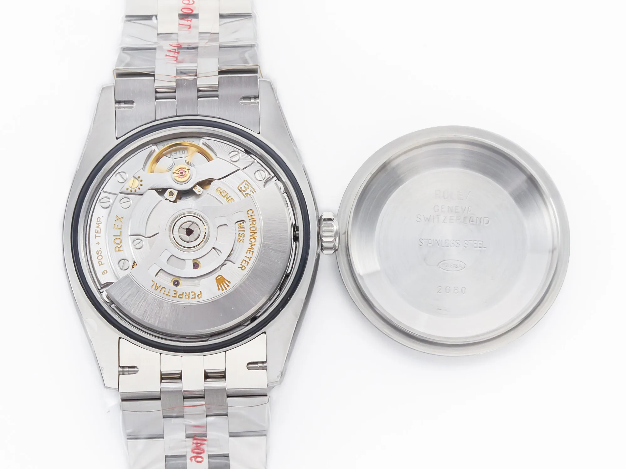 Datejust 41 quadrante nero con indici a bastone in acciaio Clean Factory - immagine 24