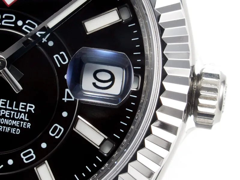 Sky-Dweller 326934 904L SS ZF 1:1 Best Edition quadrante nero su bracciale SS A2824 - immagine 8