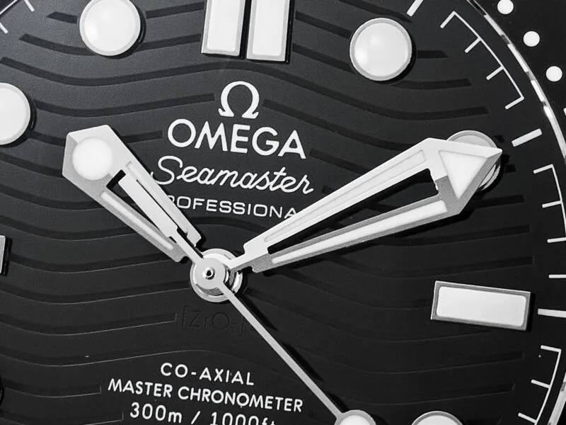 Seamaster Diver 300M VSF 1:1 Best Edition cerámica negra esfera negra con brazalete SS A8800 V2 - Imagen 9