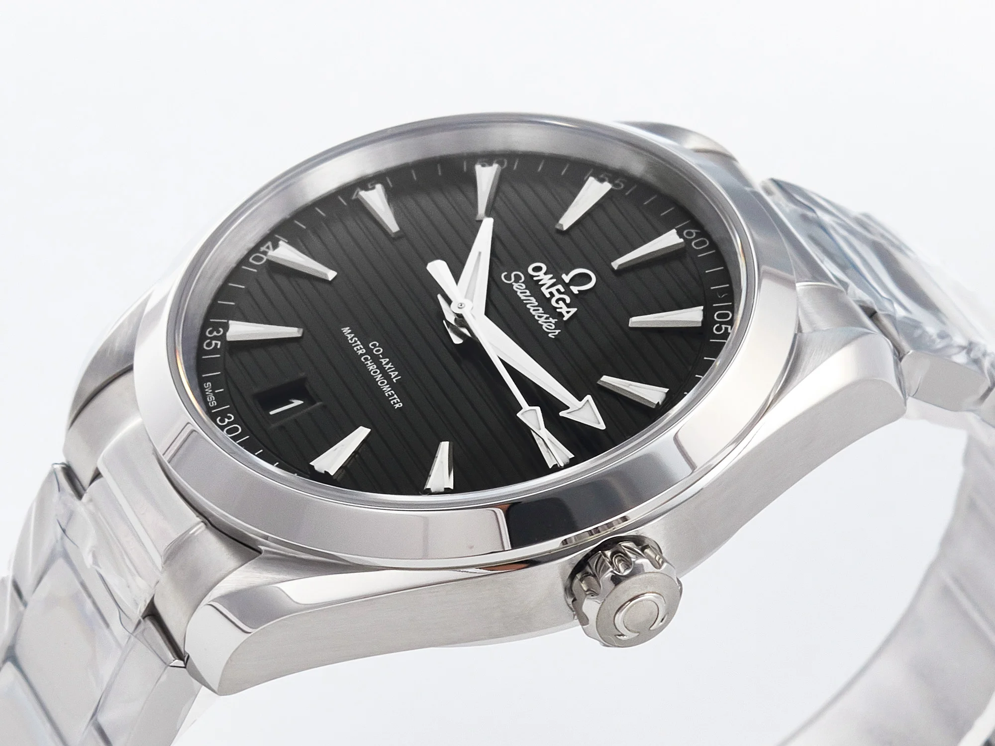 Aqua Terra 150m 41mm VSF 1:1 Best Edition Black Dial on SS Bracelet A8900 Super Clone