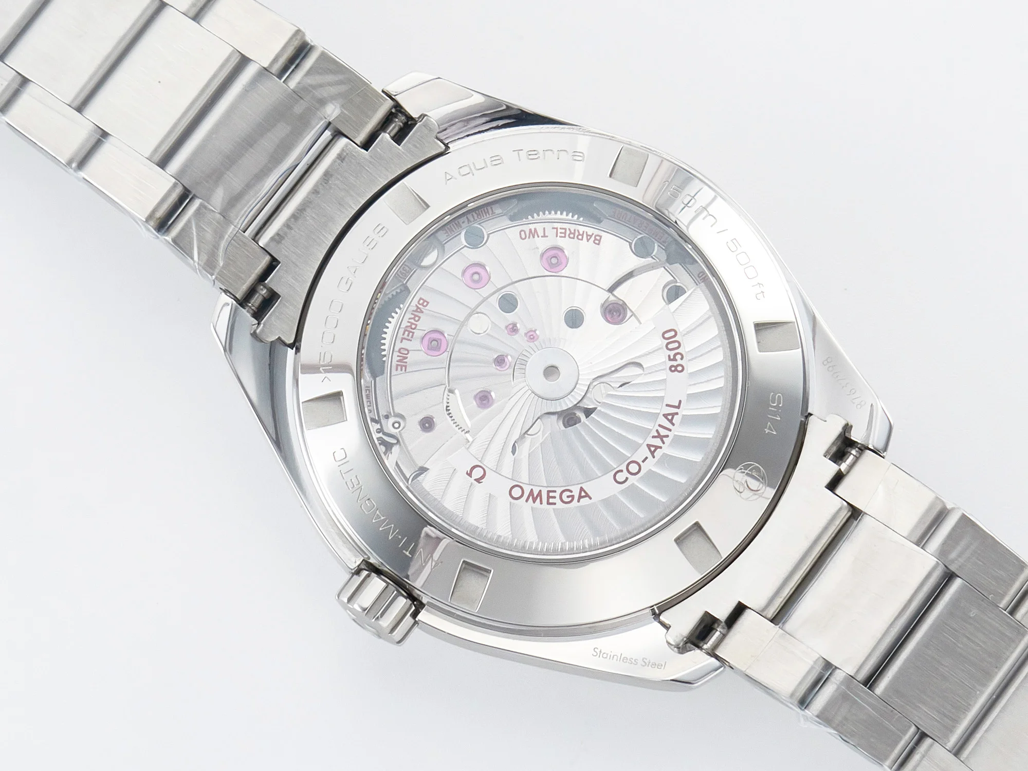 Aqua Terra 150m 41mm VSF 1:1 Best Edition Black Dial on SS Bracelet A8900 Super Clone