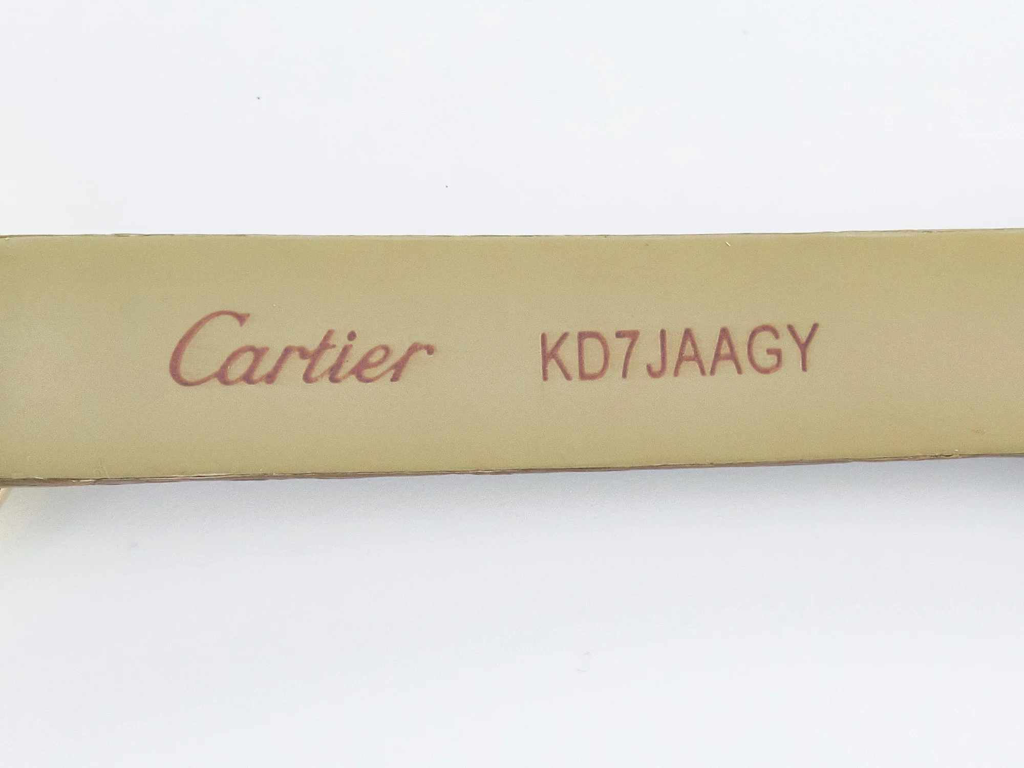 Baignoire De Cartier YG DRF 1:1 Best Edition Silver Dial on Brown Leather Strap Swiss Quartz