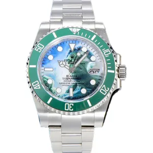 Blaken Submariner 116610 Hulk Dial on Bracelet
